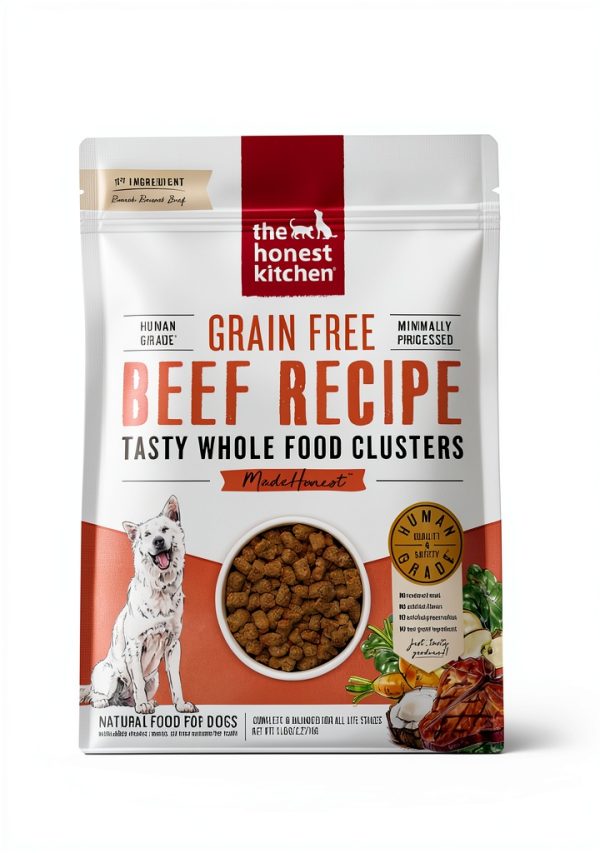 Honest Kitchen Human Grade Dry Dog Food Beef Chicken Turkey-0