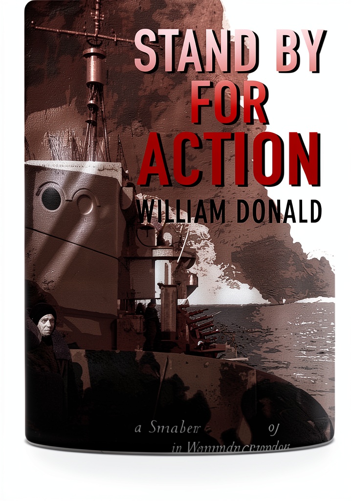 Kindle book cover showcasing aviation and nautical themes