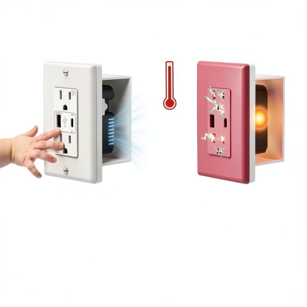 ThunderWay USB Outlet 21W Fast Charging Tamper Resistant-3