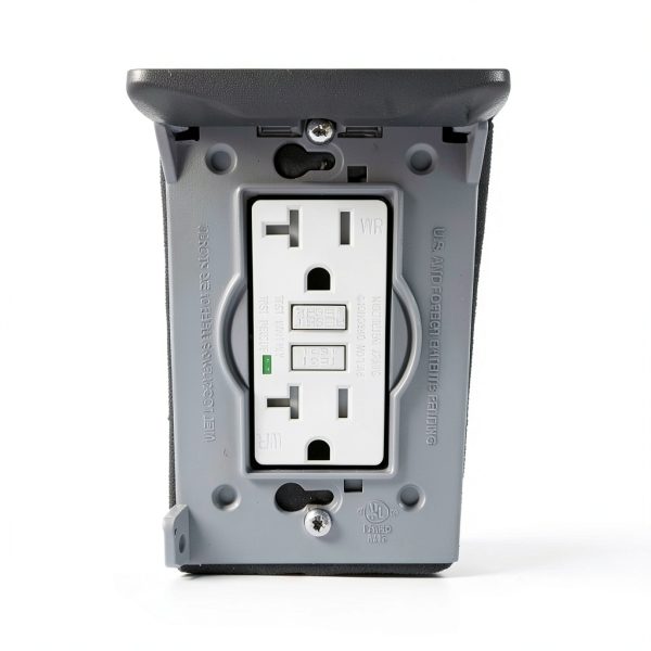 Greencycle 20A GFCI Outlet Weather Resistant ETL Certified-6