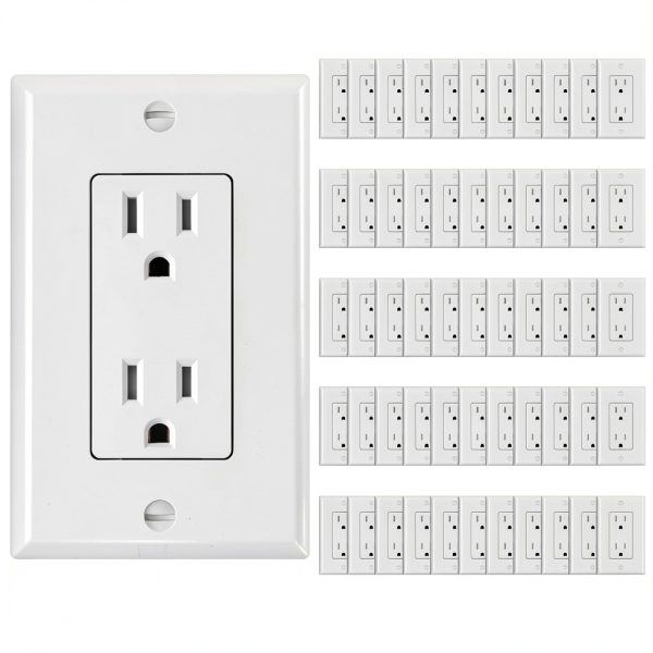 Amico Tamper Resistant Outlet UL Certified Wall Receptacle-0