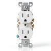 Leviton Tamper Resistant Outlet Shallow Design White 10-0