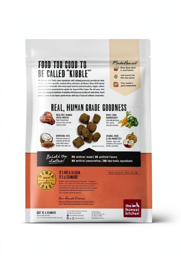 Honest Kitchen Human Grade Dry Dog Food Beef Chicken Turkey-1