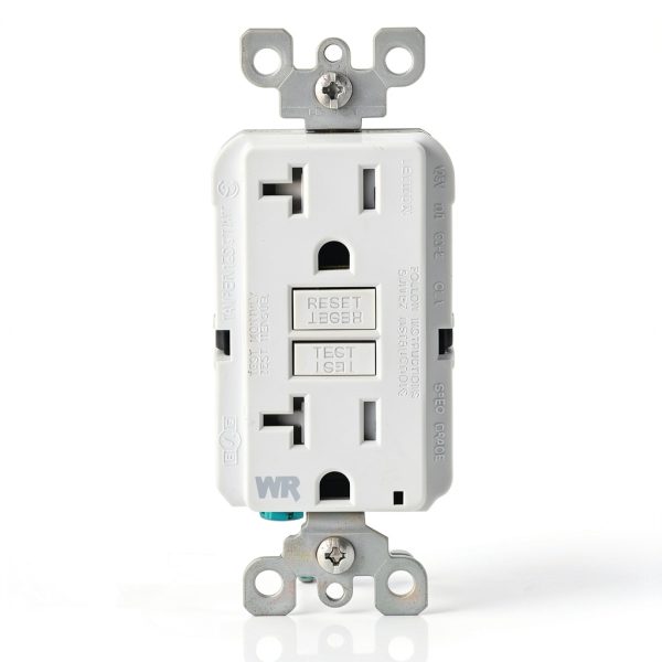 Leviton GFCI Outlet Slim Design Ground Fault Protection-0
