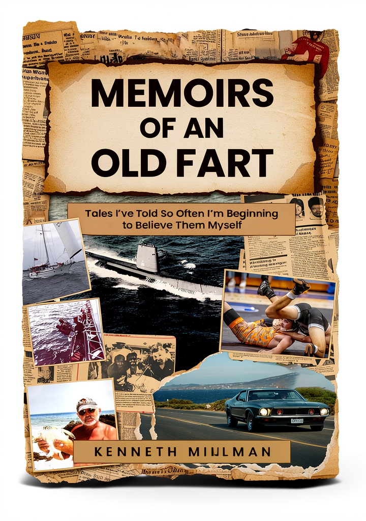 Kindle ebook cover showing military navy theme