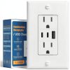 Amico USB Outlet 2C1A Ports Tamper Resistant Charging-0