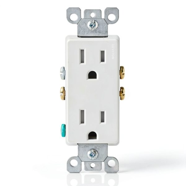 Leviton T5325-WMP White 10 Pack Electrical Outlet-2
