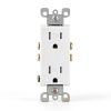Leviton T5325-WMP White 10 Pack Electrical Outlet-6