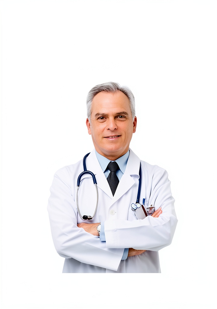 Clinician reading the Family Practice Medicine Kindle book on a tablet in a clinic
