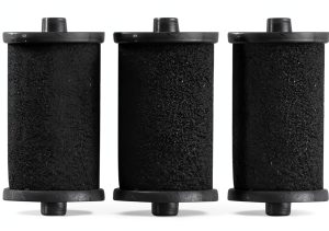 Perco Ink Rolls for Monarch 1110 Labeler Black 4 Pack 1x3.5 Inch-0