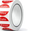 1 Inch Round Red Labels CHIMNE FYRSTC230922 1000 Count Paper Tags-1