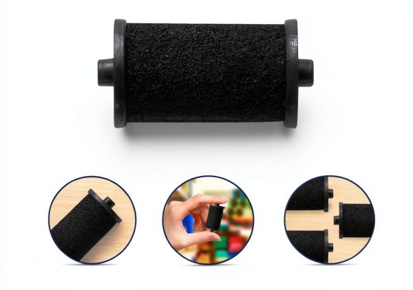 Perco Ink Rolls for Monarch 1110 Labeler Black 4 Pack 1x3.5 Inch-2
