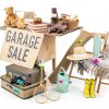 Garage Sale Stickers Gushu 5460 Count 15 Color Plastic 1/2 x 3/4 Inch-1