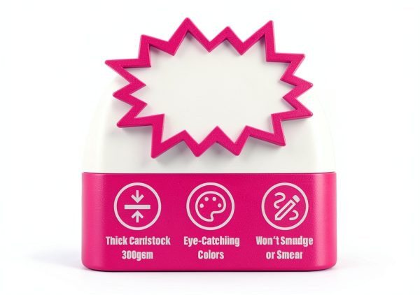 Starburst Signs Sutter Neon Price Tags 300pcs Variety Pack 2x3 3x5 4x6-2