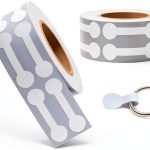 1000PCS Stickers for Small Business Jewelry Tags Rectangular Labels-0