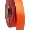 Fluorescent Red Pricing Labels to fit Monarch 1131 Pricers. 8 Rolls with 1 Free Ink Roller.-3
