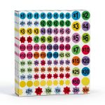 YSHIHE Yard Sale Price Stickers 3/4 inch Round Color Labels 1600 pcs-0