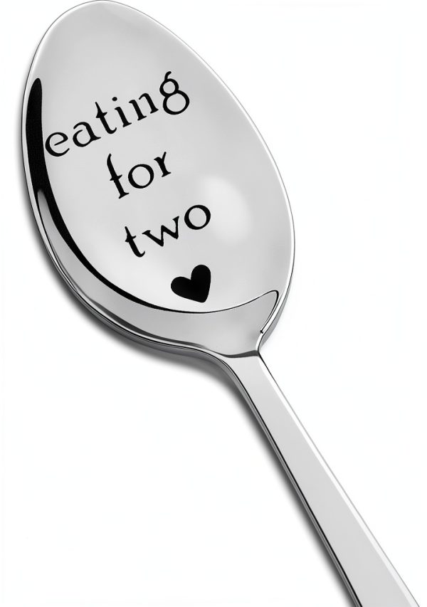 Pregnancy Gifts for First Time Moms Eating for Two Spoon-0