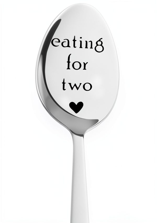 Pregnancy Gifts for First Time Moms Eating for Two Spoon-1
